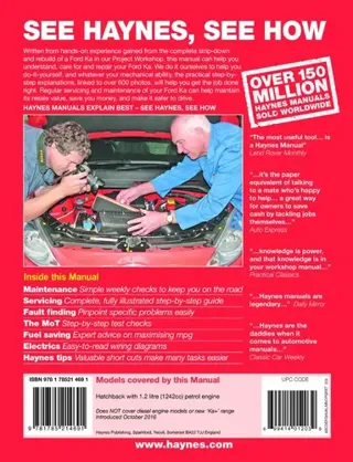 Ford Ka (09-Sept'16) 58 to 66 reg