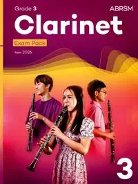 Clarinet Exam Pack from 2026, ABRSM Grade 3