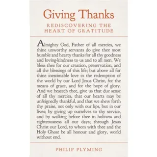 Giving Thanks