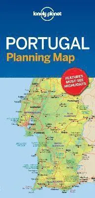 Lonely Planet Portugal Planning Map