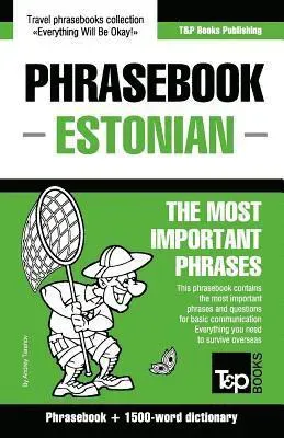 English-Estonian phrasebook & 1500-word dictionary