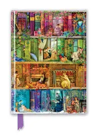 Aimee Stewart: A Stitch in Time Bookshelves (Foiled Journal)