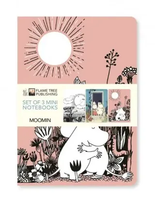 Skrivhäfte A6 linjerad 3-pack Moomin