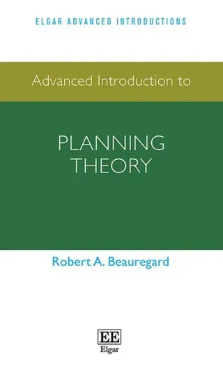 Advanced Introduction to Planning Theory