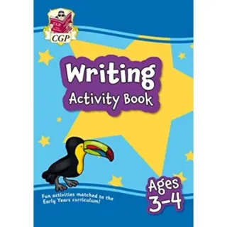 Writing Activity Book for Ages 3-4 (Preschool)