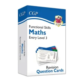 Functional Skills Maths Revision Question Cards - Entry Level 3