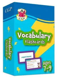 Vocabulary Flashcards for Ages 7-9