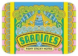 Sardines Fishy Sticky Notes (Bok / Övrigt)