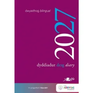 Dyddiadur Desg A4 Y Lolfa A4 Desk Diary 2027