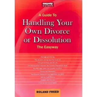 A Guide to Handling Your Own Divorce or Dissolution