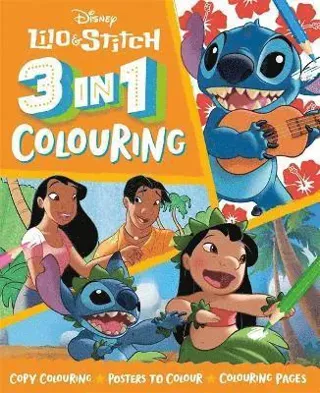 Disney Lilo & Stitch: 3 in 1 Colouring