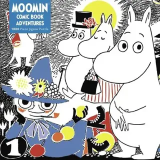 Adult Sustainable Jigsaw Puzzle: Moomin: Comic Strip, Book One