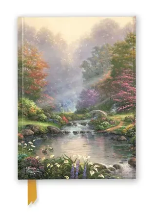 Anteckningsbok A5 linjerad - Thomas Kinkade : Reflections