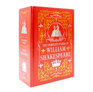 Complete Works of William Shakespeare Deluxe Leather Bound Classic