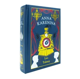 Anna Karenina Deluxe Leather Bound By Leo Tolstoy - Timeless Literary Fiction Hardback Classic Historical Novel