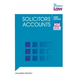 SQE - Solicitors Accounts 3e