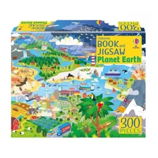 Usborne Book and Jigsaw Planet Earth