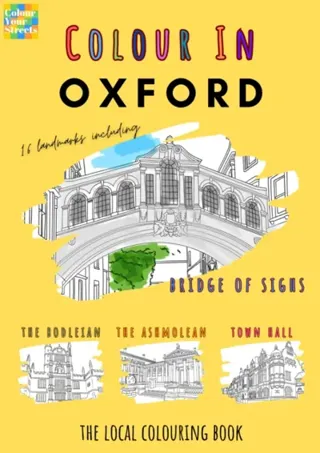 Oxford Colouring Book (A4)