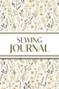 Sewing Journal (Wildflowers on Cream Background )