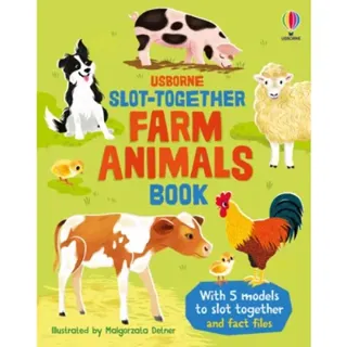 Slot-together Farm Animals Book