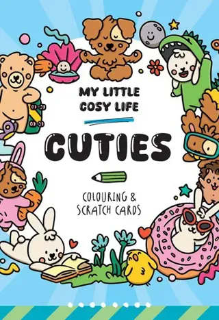 My Little Cosy Life Cuties Colouring & Scratch Cards