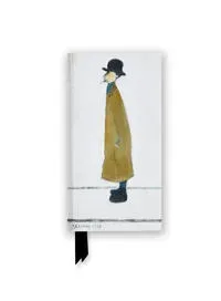 L.S. Lowry: Gentleman Looking at Something (Foiled Slimline Journal)