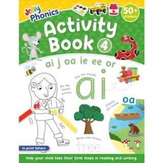 Jolly Phonics Activity Book 4