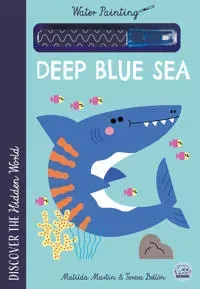 Hidden World - Water Painting Deep Blue Sea