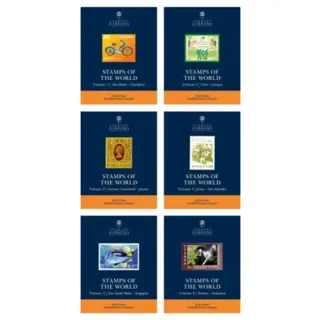 2026 Stamps of the World Catalogue Set of 6 Volumes