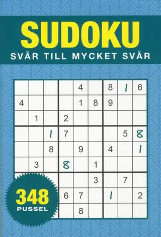 Sudoku : svår till mycket svår