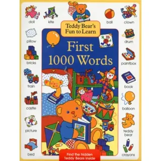 Teddy Bear's Fun to Learn First 1000 Words