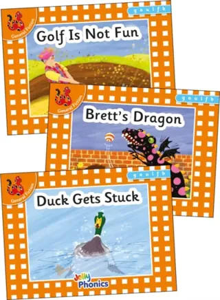 Jolly Phonics Orange Level Readers Set 3