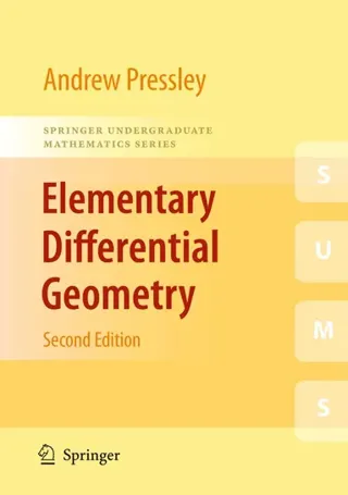 Elementary Differential Geometry