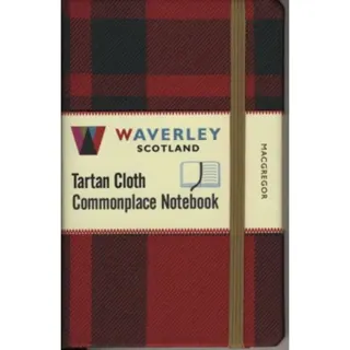 Waverley (M): MacGregor Tartan Cloth Commonplace Notebook