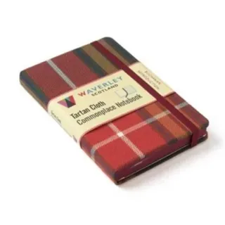 Waverley (M): Buchanan Tartan Cloth Commonplace Notebook