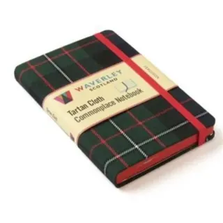 Waverley (M): Ferguson Tartan Cloth Commonplace Notebook