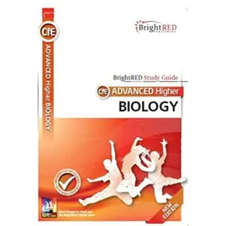 BrightRED Study Guide CfE Advanced Higher Biology - New Edition