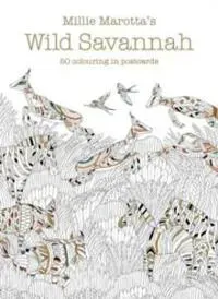 Millie Marotta's Wild Savannah Postcard Box