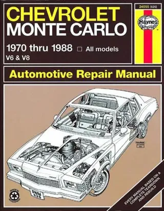 Chevrolet Monte Carlo (70 - 88)