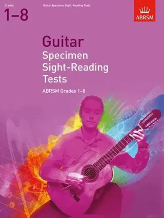 Guitar Specimen Sight-Reading Tests, Grades 1-8