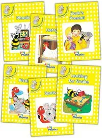 Jolly phonics readers, inky & friends, level 2 - in precursive letters (be)
