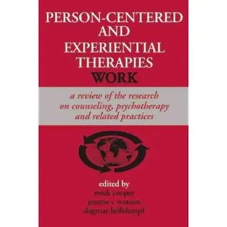 Person-centered and Experiential Therapies Work