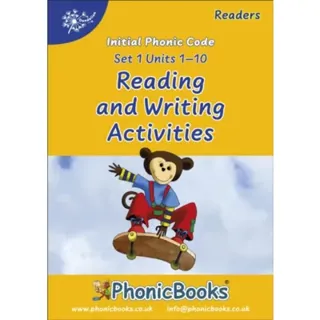 Phonic Books Dandelion Readers Reading and Writing Activities Set 1 Units 1-10
