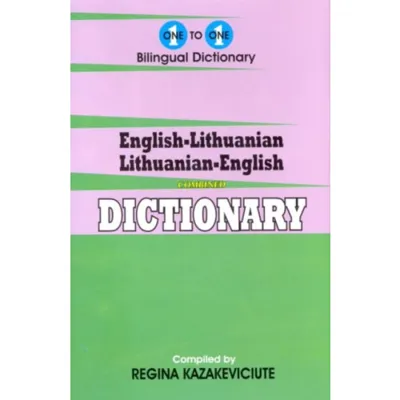 One-to-one dictionary