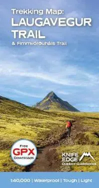 Trekking Map: Iceland's Laugavegur & Fimmvorduhals Trail