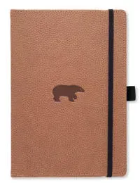 Dingbats* Wildlife A5+ Dotted - Brown Bear Notebook