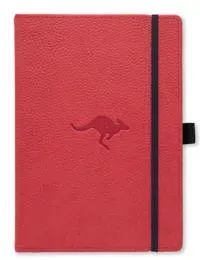 Dingbats* Wildlife A5+ Dotted - Red Kangaroo Notebook
