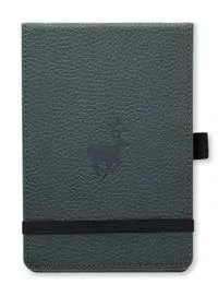 Dingbats* Wildlife A6+ Reporter Dotted - Green Deer Notebook