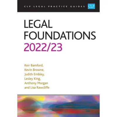 Legal Foundations 2022/2023