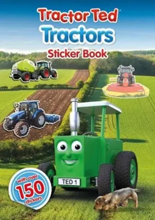 Tractor Ted Tractors Sticker Book